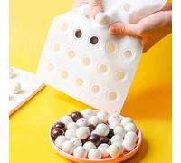 Shein 1 pieza/2 piezas Molde de silicona redondo mini, herramienta para decorar pasteles. Molde de silicona para chocolate, molde, molde para hornear, adecu