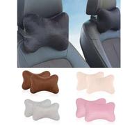 Shein 1 pieza/2 piezas Reposacabezas de coche, Almohada, Protector de cuello, Almohada de cuello de coche, Accesorios interiores, Almohada de coche, Cojín d