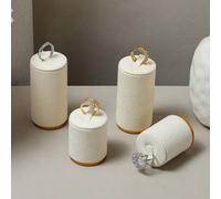 Shein 1 pieza/2 piezas Set de soporte cilíndrico minimalista para exhibir anillos, almacenamiento de joyas y accesorios, decoración del hogar, regalo de bod