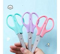 Shein 1 pieza/3 piezas Tijeras de plástico de colores, agarre cómodo - Cabeza de 6.7 pulgadas, adecuado para proyectos de arte y manualidades, suministros d