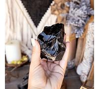 Shein 1 pieza/4 piezas/8 piezas Piedras de cuarzo cristal de roca en bruto y asimétrico de estilo glamoroso, especímenes de obsidiana para decoración del ho