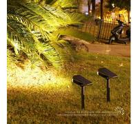 Shein 1 pieza/4 piezas Focos solares de alta luminosidad, luces solares inalámbricas y resistentes al agua con 3 modos de brillo, sensores de movimiento par