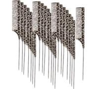 Shein 1 pieza/5 piezas/10 piezas/Set Peine, Peine de cola puntiaguda, Peine de fibra de carbono resistente al calor, Peine de peinado, Cepillo de pelo, Pein