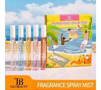Shein 1 pieza/5 piezas Bruma perfumada de larga duración de 10ml con aroma clásico, infundida con notas de coco, vainilla, jazmín, orquídea, sándalo, pistac