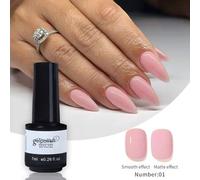 Shein 3 Piezas 15ml Esmalte De Uñas De Gel Transparente De Gelatina Popular Para Otoño E Invierno Con Remojo Led/uv, Esmalte De Uñas De Gel Para Diy, Regalo