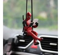 Shein 1 pieza Accesorios de coche de Marvel Comics, Spider Man, Deadpool, súper lindo, estilo exquisito, regalo sorpresa navideña, decoración patriótica | D