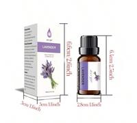 Shein 1 pieza Aceite esencial de 10ml/0,33 fl.oz, aceite de aromaterapia puro para difusor, humidificador, jabón, elaboración de velas, fragancia para el ho