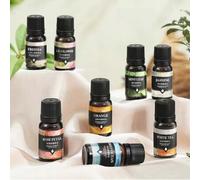 Shein 1 pieza Aceite esencial de aromaterapia de 10ml, 100% puro y natural, que contiene 16 fragancias diferentes, botella con gotero apta para difusores, h