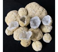 Shein 1 pieza Ágata natural Druzy - Rompe tu propio geodo, opción de regalo ideal