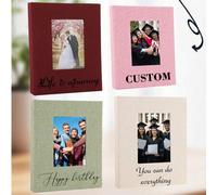 Shein 1 pieza Álbum de fotos personalizado de graduación, libro de fotos ilustrado de 6 pulgadas, 36 páginas que contienen 72 fotos, libro de fotos portátil