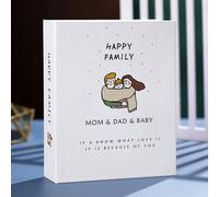 Shein 1 pieza Álbum de fotos Todavía Hay Tiempo, diseño de páginas intercambiables, álbum familiar de gran capacidad, libro de colección de fotos para estud