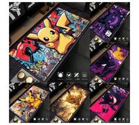 Shein 1 pieza Alfombrilla de ratón de anime 2025 de goma con Pikachu, accesorio indispensable para jugadores de videojuegos y deportes electrónicos, Pokémon