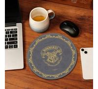 Shein 1 pieza Alfombrilla de ratón de la serie Academia de Magia, diseños estéticos de Gryffindor, Slytherin, Hufflepuff, Ravenclaw con emblema temático de