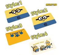 Shein 1 pieza Alfombrilla de secado de platos de Minions de 11.8"X15.7", Alfombrilla de baño de 15.7"X23.6", decoración linda y acogedora para comedor, escr