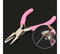 Shein 1 pieza Alicates de boca redonda profesionales, alicates de boca redonda para joyería, herramienta de bobinado y doblado de precisión, mini herramient