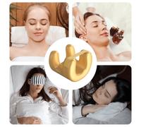 Shein 1 pieza Almohada ergonómica perfecta para el rostro - Espuma de memoria suave, almohadilla antiarrugas para dormir de espaldas, almohada de belleza mu