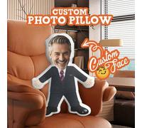 Shein 1 pieza Almohada personalizada divertida con rostro, almohada de Body personalizada con foto, almohada personalizada con rostro, almohada personalizad