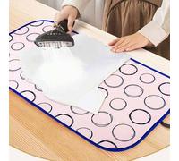 Shein 1 pieza Almohadilla de planchado plegable resistente al calor, impermeable para uso en viajes y en el hogar