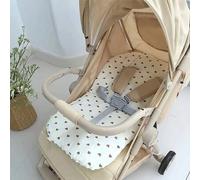 Shein 1 pieza Almohadilla para cochecito de bebé, cojín suave de felpa, alfombra antideslizante de algodón, colchón de cuna, para todas las estaciones, reve