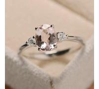 Shein 1 pieza Anillo de promesa elegante con circonita cúbica color champán, hermoso accesorio simbólico para atuendos diarios y fiestas