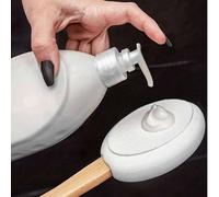 Shein 1 pieza Aplicador de espalda, adecuado para personas mayores y mujeres, aplicador de crema hidratante y protector solar para el cuidado de la piel, ma