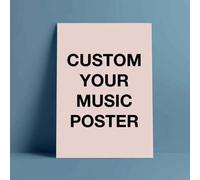 Shein 1 pieza Arte de pared en lienzo personalizado - Póster de música personalizado. Regalo ideal para él/ella, aniversario, Día de San Valentín, Día de la