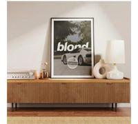 Shein 1 pieza Arte de Pared Poster de Lienzo Blond Frank Música Océano Poster Música Poster Película Poster Arte Poster Un Regalo Ideal que Trae Alegría al