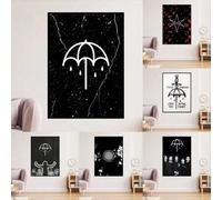 Shein 1 pieza Arte de pared Pósteres con opción de marco Banda de rock B-Bring Me The H-Horizon Impresión de póster Pintura de pared Decoración de dormitori