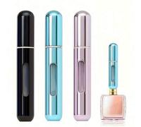 Shein 1 pieza Atomizador de perfume recargable de 10ml, Botella de perfume portátil para viajes, Vaporizador de fragancias, Miniatura de muestra de perfume,