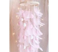 Shein 1 pieza Atrapasueños colgante del viento para decoración, Atrapasueños estilo femenino con colgante del viento para la habitación de niñas, decoración