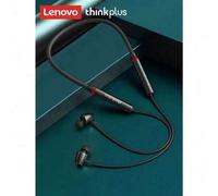 Shein 1 pieza Auriculares Bluetooth Lenovo HE05 con sonido HIFI, resistentes al agua, con diadema magnética y auriculares deportivos. Empaque en chino.