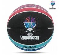 Shein 1 pieza Balón de baloncesto estándar de goma 2025 Nuevo Molten B7G2000-E5Z, tamaño 7, duradero y resistente al desgaste para entrenamiento en interior