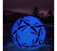 Shein 1 pieza Balón de fútbol oficial de Tamaño 5 luminoso, Material de PU que brilla en la oscuridad, regalo ideal para fanáticos del fútbol