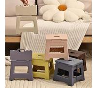 Shein 1 pieza/ Banco plegable, plástico ligero y resistente, taburete plegable ajustable, adecuado para el hogar, la cocina, el baño, el dormitorio, silla d