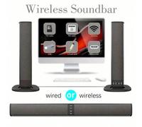 Shein 1 pieza Barra de sonido inalámbrica para teatro en casa con altavoces desmontables y ajustables: Potencia de salida de 20W, compatible con USB, tarjet
