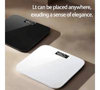 Shein 1 pieza Báscula de peso electrónica, báscula de precisión, pequeña de 26,01 cm para el hogar, báscula de precisión inteligente, báscula de pesaje corp