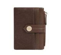 Shein 1 pieza Billetera corta de mujer, moda con múltiples ranuras para tarjetas, monedero con cremallera, portador de tarjetas de color contrastante, bille