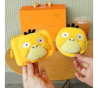 Shein 1 pieza Billetera pequeña multifuncional Pokemon, monedero corto con gancho, regalo de cumpleaños para amigos, regalo diario para novio, bolsa de rega