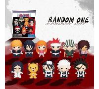 Shein 1 Pieza Bolsa a ciegas con llavero con clip de personaje 3D de la serie de anime BLEACH con licencia oficial. Serie de misterio con uno al azar entre