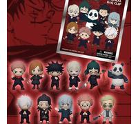 Shein 1 pieza Bolsa ciega de misterio de moda con licencia oficial de Crunchyroll Jujutsu Kaisen, serie de personajes de anime 3D, llavero aleatorio de un p
