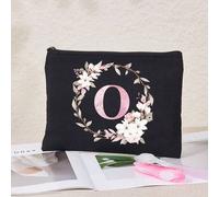 Shein 1 pieza Bolsa de cosméticos portátil con diseño de letras, nuevo estilo de moda, regalo ideal para el Día de San Valentín - Es un organizador de cosmé