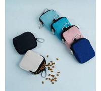 Shein 1 pieza Bolsa de entrenamiento para perros (Apta para correa), Bolsa para premios de perro con manos libres (Con mosquetón), Dispensador de bolsas par