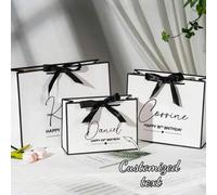 Shein 1 pieza Bolsa de regalo de cumpleaños personalizada, Bolsa de regalo para mamá, Bolsa de regalo de 40 cumpleaños, Bolsa de regalo de 21 cumpleaños, Bo