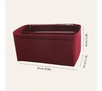 Shein 1 pieza Bolsa de tocador/organizador de maquillaje de gran capacidad/grande/mediana/pequeña con forro expandible y multifuncional, caja de almacenamie