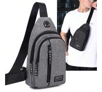 Shein 1 pieza Bolso bandolera, Bolso de pecho multifuncional para senderismo, Bolso ligero de hombro Estudiante de primer año multifuncional para dormitorio