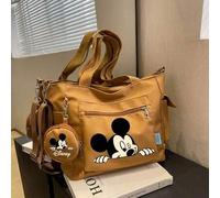 Shein 1 pieza Bolso de mano de Disney Minnie Mouse - Bolso bandolera/de mano con licencia oficial con el icónico logotipo de las orejas de Minnie, billetera