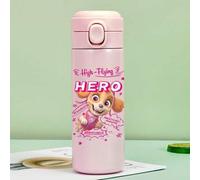 Shein 1 Pieza Botella de Agua Deportiva Aislada de Acero Inoxidable de PAW Patrol con Lindos Personajes de Dibujos Animados Ryder, Rubble, Chase, Skye, Rock