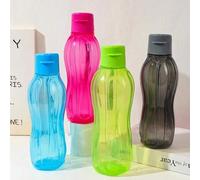 Shein 1 pieza Botella de agua deportiva de plástico de gran capacidad de 900ml/30oz u 600ml/20oz, con asa para la cintura, adecuada para actividades al aire