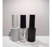 Shein 1 pieza Botella de esmalte de uñas opaco recargable de 10ml, Botella vacía de muestra de esmalte de uñas