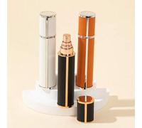 Shein 1 pieza Botella de perfume rellenable de vidrio premium de 10 ml, con pulverización directa desde la parte inferior, vidrio reforzado, portátil para v